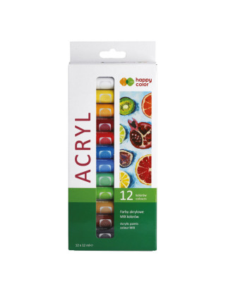 Acrylic paints set of 12...