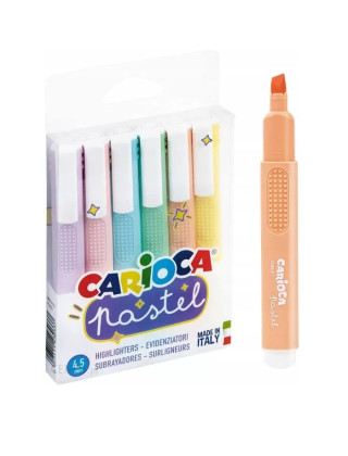 Carioca pastel highlighters...