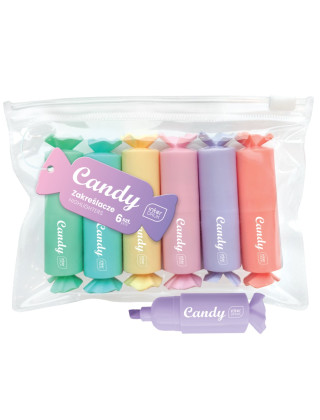 Candy highlighters 6 colors