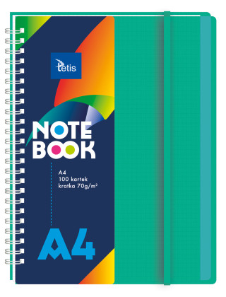 A4 marine notebook with PP...