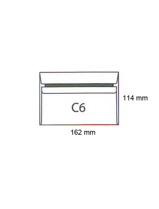 C6 envelope of 25 pieces