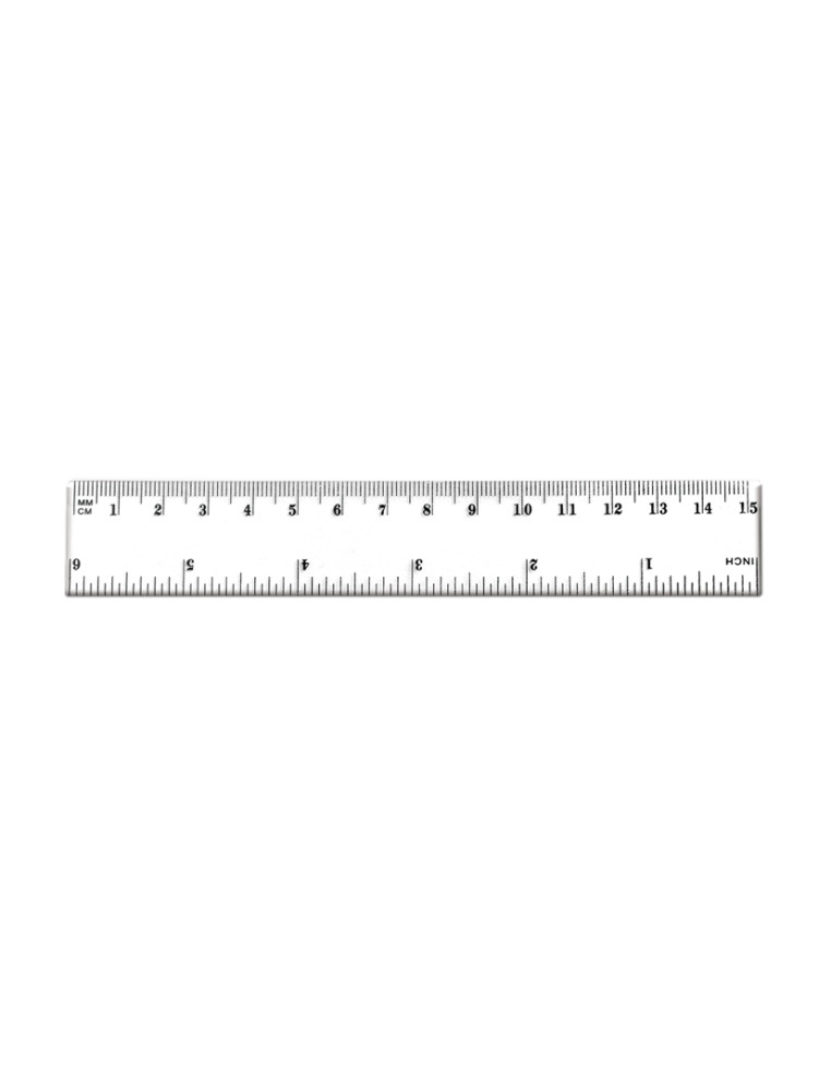 Ruler 15 cm Tetis