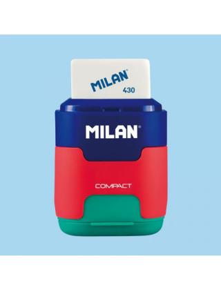 Milan sharpener with eraser