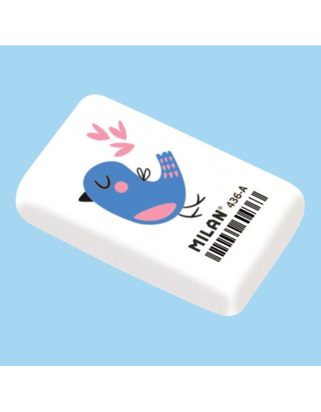 Eraser with 436A Milan print