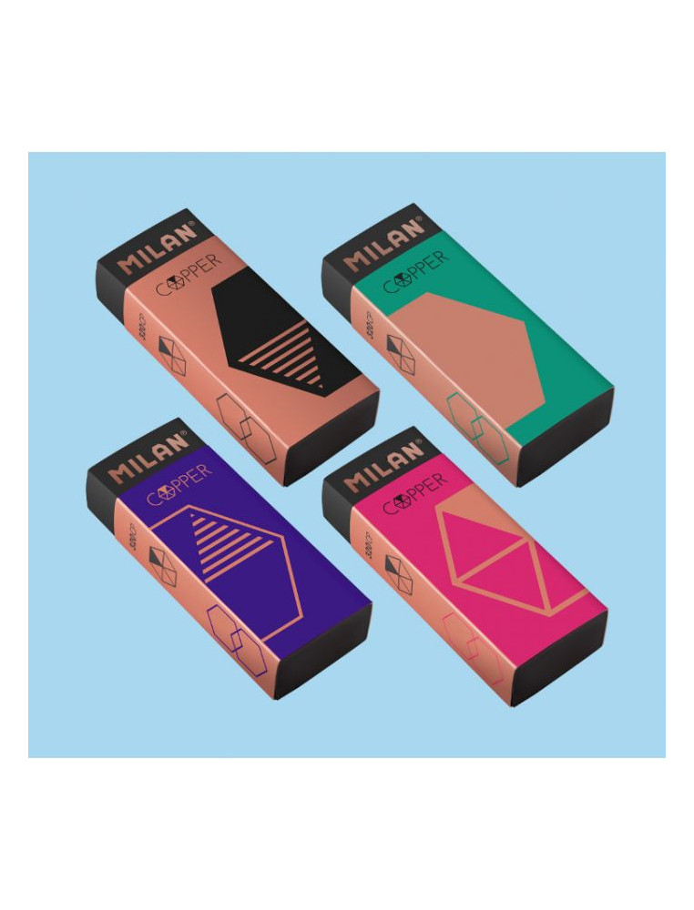 320 Copper black Milan eraser