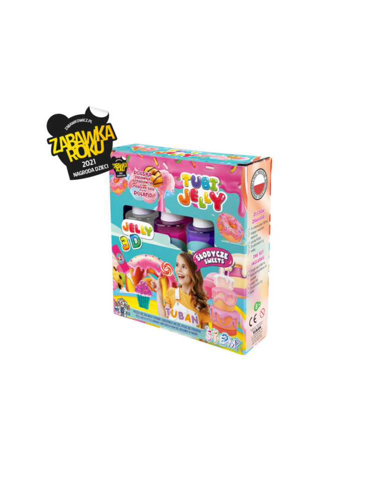 Tubi Jelli set 3 colors - sweets