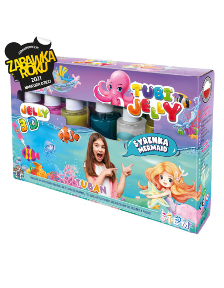 Tubi Jelly set of 6 colors Mermaid