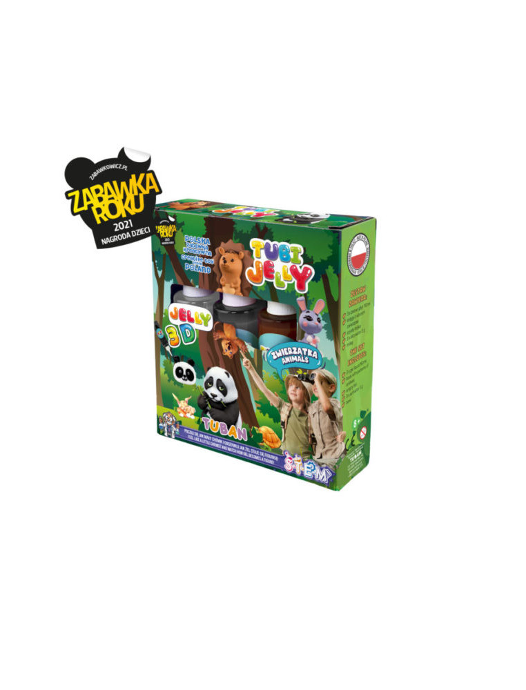 Tubi Jelly set 6 colors Animals