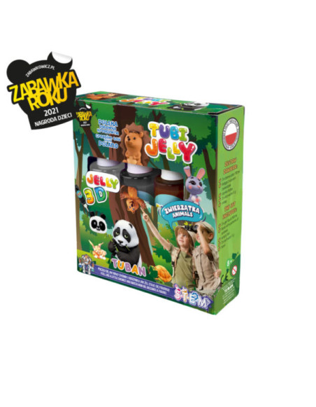 Tubi Jelly set 6 colors Animals