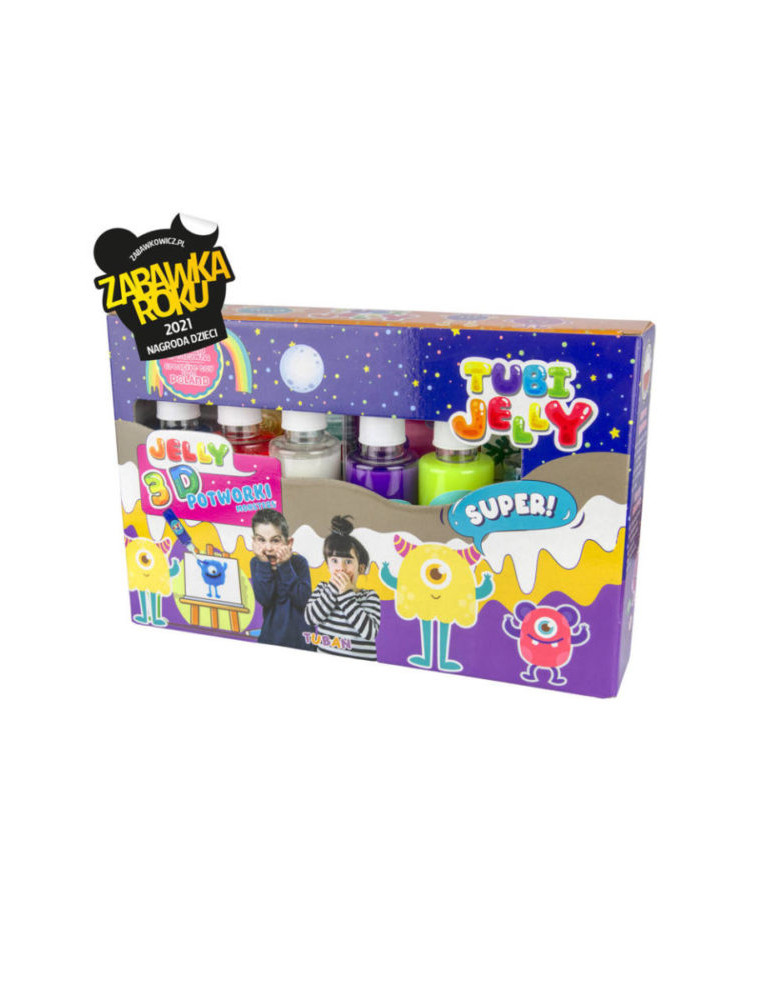 Tubi Jelly set of 6 colors Monsters