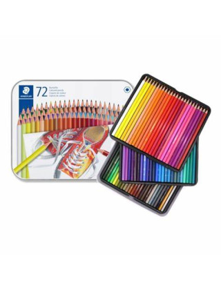 Hexagon crayons 72 col. in...