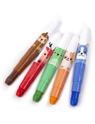 Gel crayons 10 col. Kidea