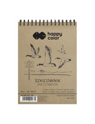 Szkicownik na spirali A6