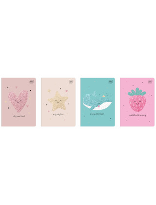 A5 notebook Glitter 70g