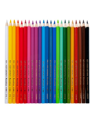 MONDELUZ CRAYONS 24 COLORS