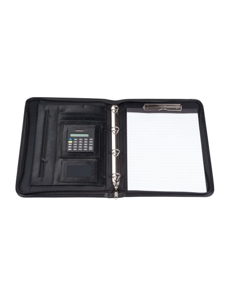 Folder A4 Black with zipper 709