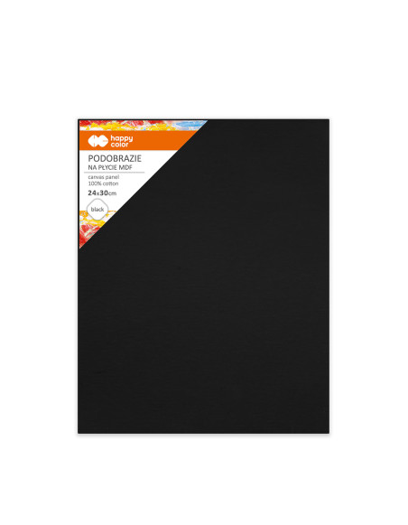 Podobrazia bawełniane MDF czarne