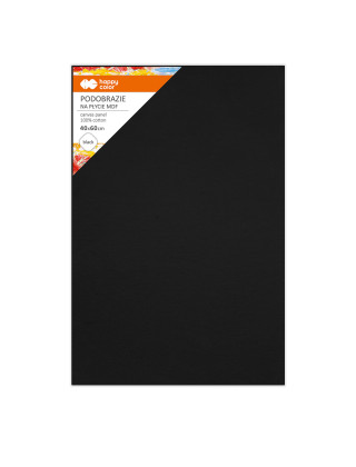 Podobrazia bawełniane MDF czarne