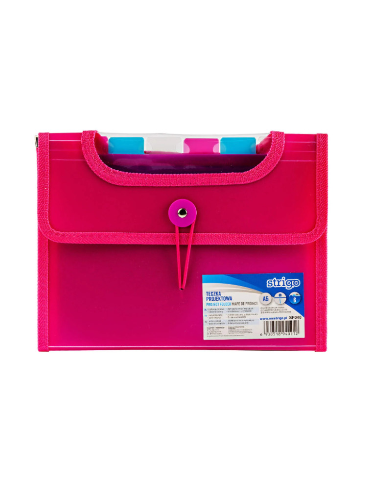 Folder VFILE STRIGO A5 with 6 dividers
