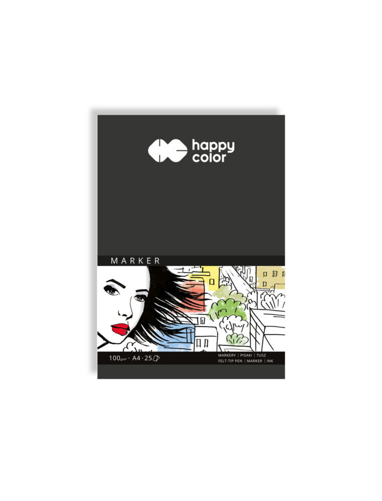 Pad for A4 markers, pens, ink and ink