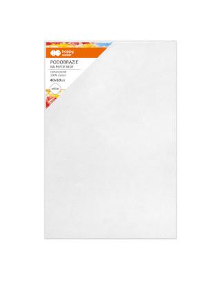 Cotton canvases MDF white