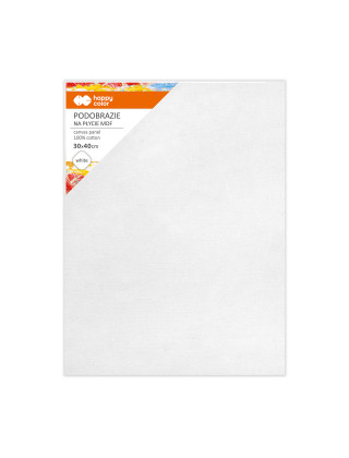 Cotton canvases MDF white