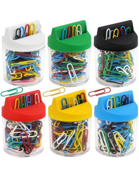Coloured coated paper clips 28 mm MemoBe 100 pcs. Op. Magnetic Intense