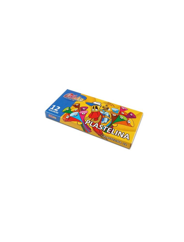 Pastello plasticine 12 colors