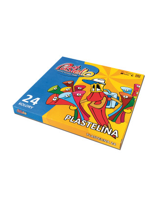 Pastello plasticine 24 colors