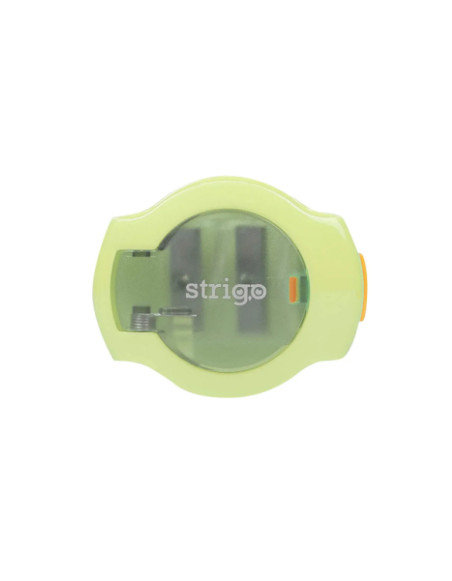 STRIGO sharpener in two thicknesses, opening