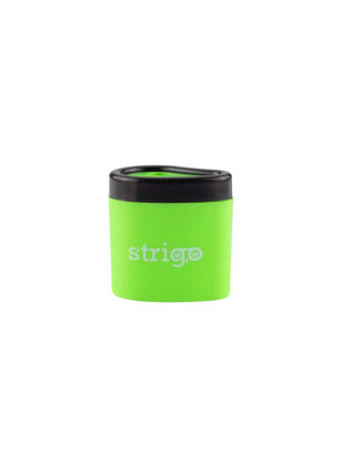 STRIGO sharpener in two thicknesses with a large container, mix of colors