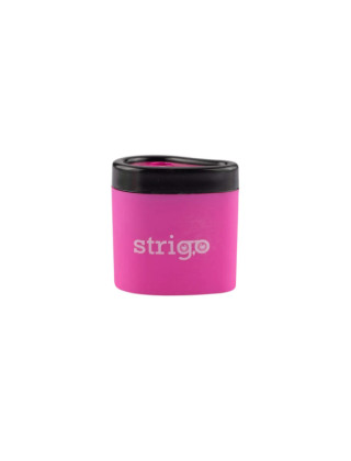 STRIGO sharpener in two thicknesses with a large container, mix of colors