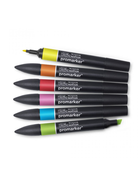 Promarker 6 szt. żywe kolory