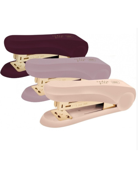 Zszywacz INTERDRUK  Satin Gold na zszywki 24/6 26/6