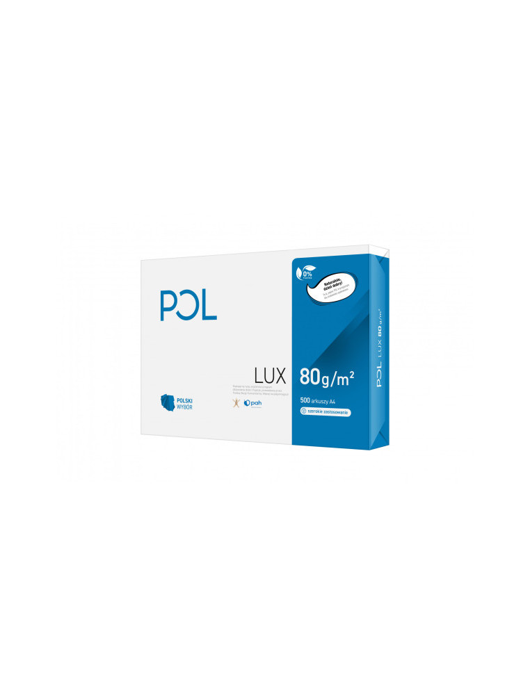 Papier POLLUX A4 80g do drukarki i ksero - ryza 500 ark.