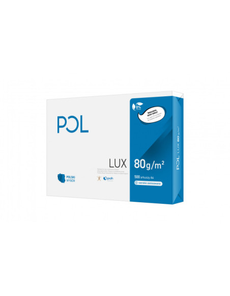 Papier POLLUX A4 80g do drukarki i ksero - ryza 500 ark.