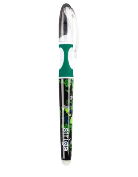 STRIGO erasable pen with a green nib