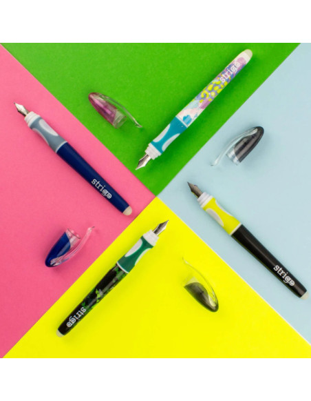 STRIGO erasable pen with a green nib