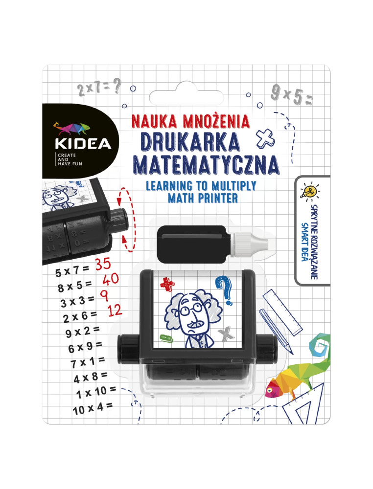 NAUKA MNOŻENIA DRUKARKA MATEMATYCZNA KIDEA