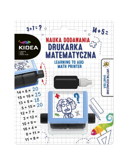 NAUKA DODAWANIA DRUKARKA MATEMATYCZNA KIDEA
