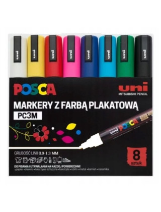 Uni Posca PC-3M Marker Set...