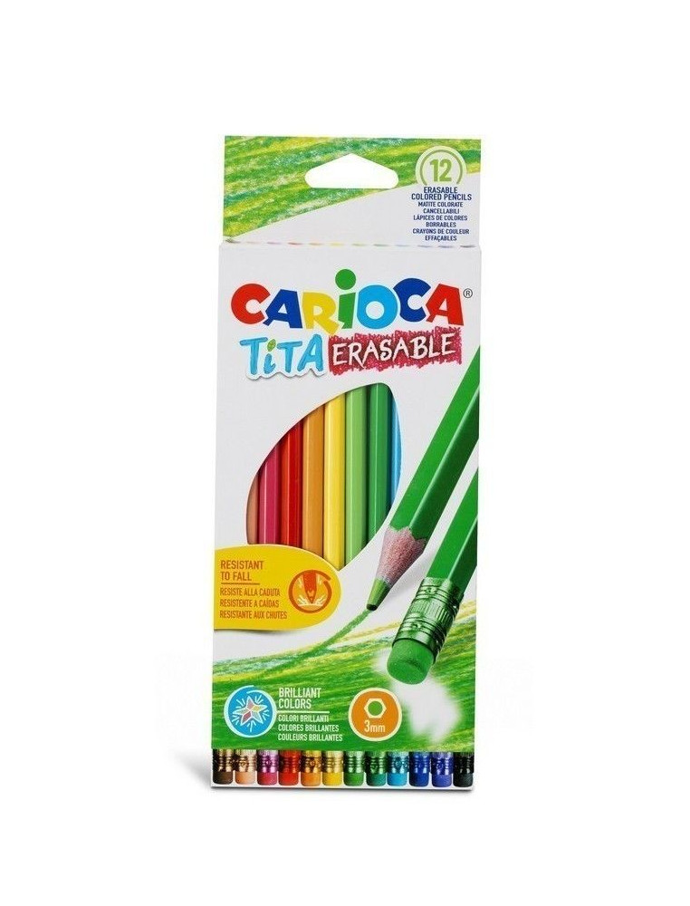 Triangular pencil crayons 12 col
